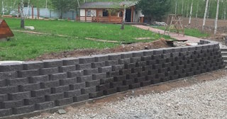 Установка подпорной стенки в Одинцове: качество и цена от 2848 руб.